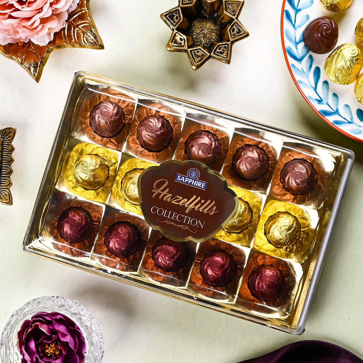 【sweet】 Sapphire Hazelfills Collection 203gm T15 – Sapphire Confectionery