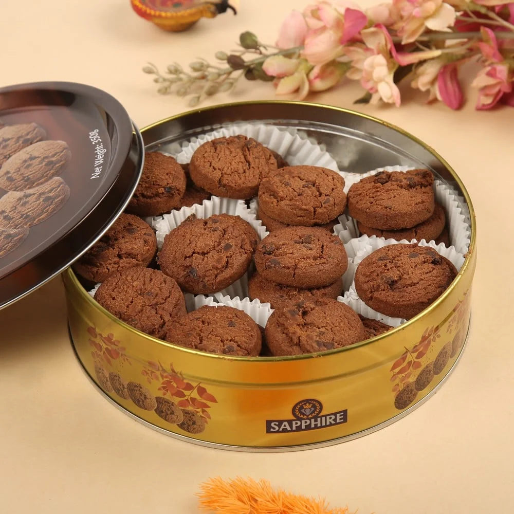Premium Collection Choco-Chip Butter Cookies 350g – Sapphire