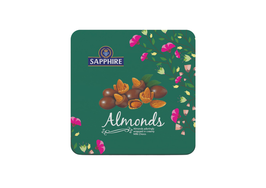 Almonds, Raisins, Hazelnuts covered in Milk Chocolate 200g