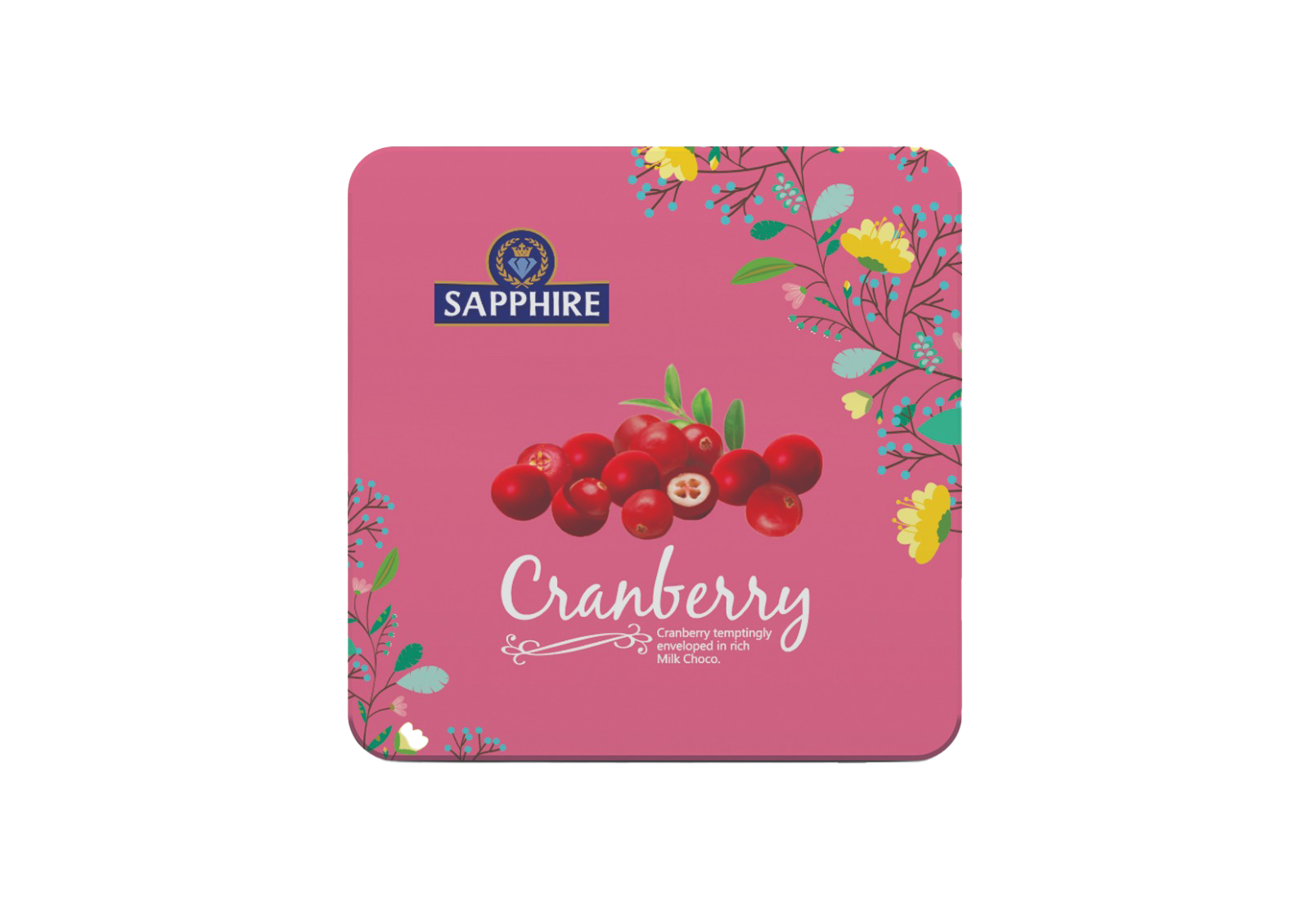 Cranberries Covered in Milk Chocolate 200g – Sapphire Confectionery