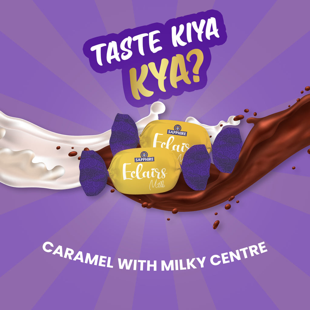 Sapphire Eclairs Milk – Sapphire Confectionery