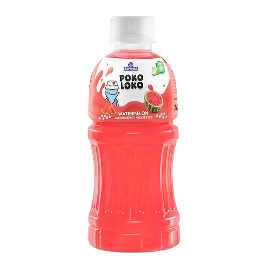 Poko Loko Watermelon Juice Drink with Nata De Coco - 300ml