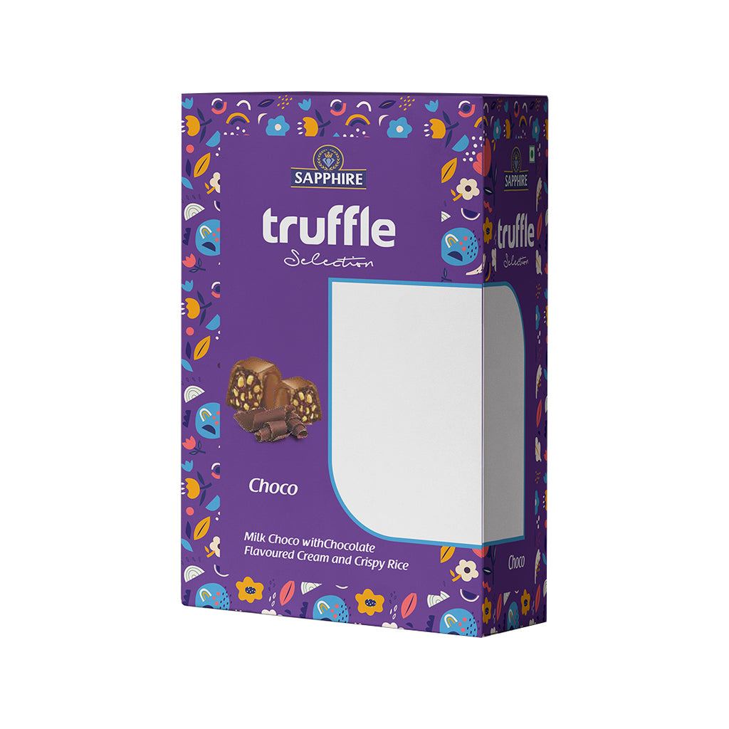 Sapphire Truffle Selection 435gm - Choco