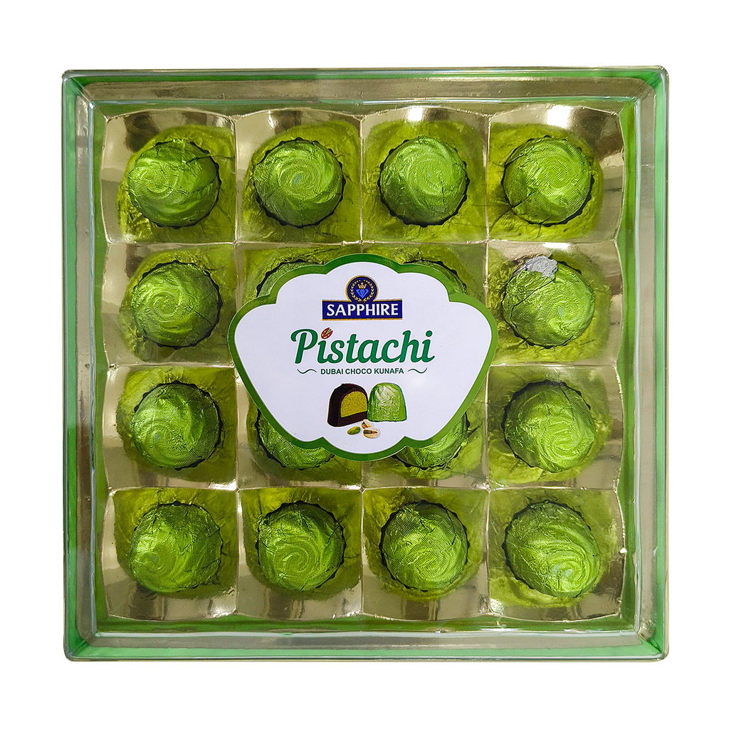 Sapphire Pistachi Dubai Choco Kunafa T16 215g
