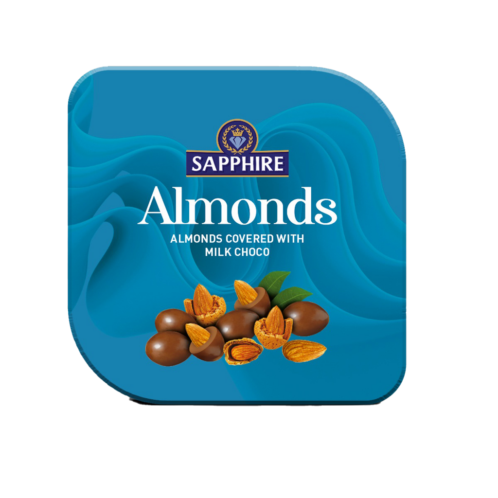 Sapphire Chocolate Coated Nuts Almond 90g