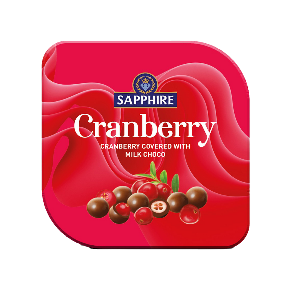 Sapphire Chocolate Coated Nuts Cranberry 90g – Sapphire Confectionery