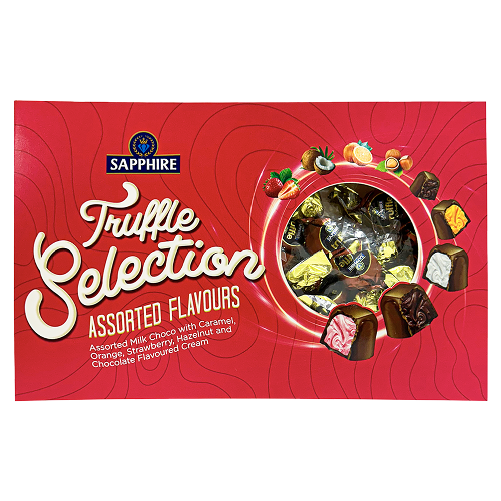Sapphire Truffle Selection Assorted 500g | Gift Pack