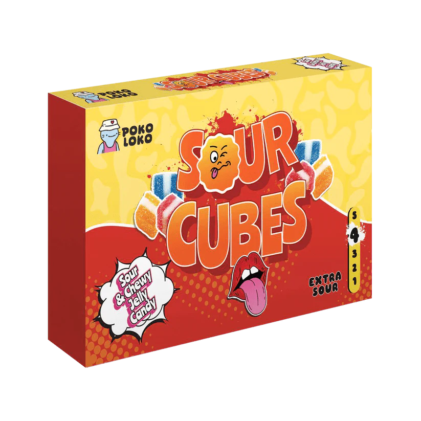 POKO LOKO Gummies Sour Cubes