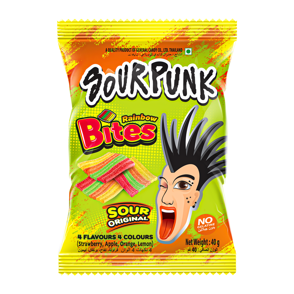 Sour Punk Rainbow Bites 40g