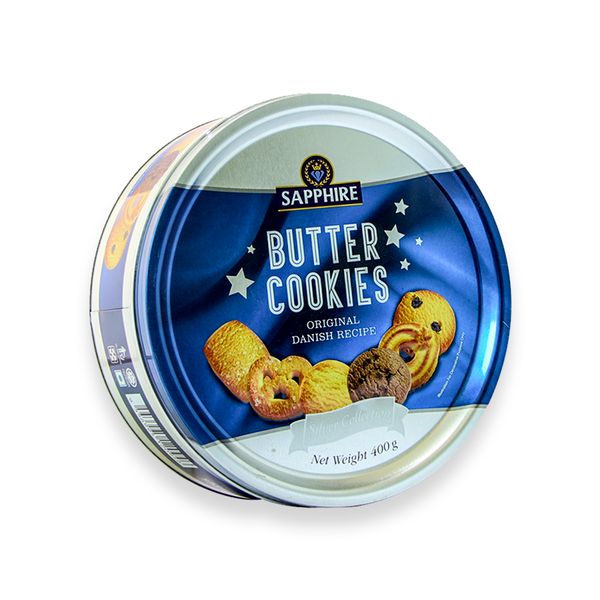 Silver Collection Butter Cookies Assorted 400g Pack of 12