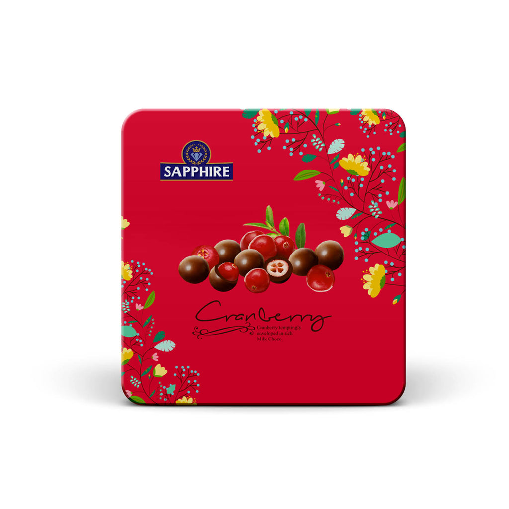 Cranberries Covered in Milk Chocolate 200g