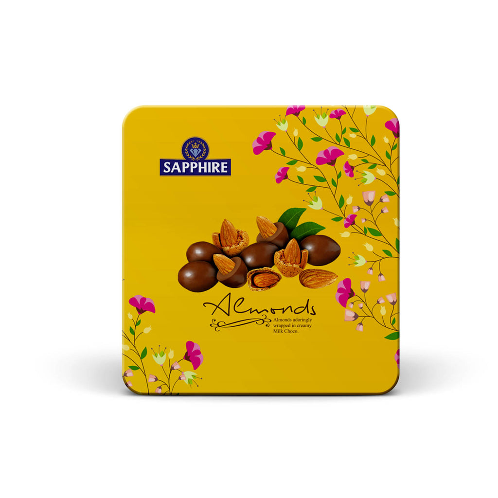 Sapphire Coated Nuts Almond 200 gm
