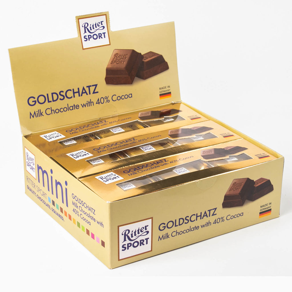 Ritter Sport Goldschatz - Gold Treasure Milk Chocolate Bar