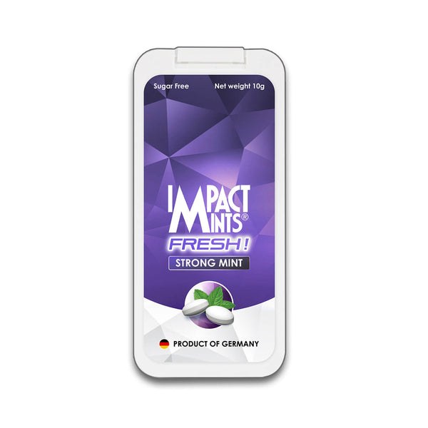 IMPACT MINTS FRESH STRONG 10G PACK OF 3