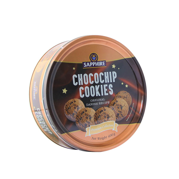 Sapphire 400g Butter Cookies Choco-Chips: Pack of 12