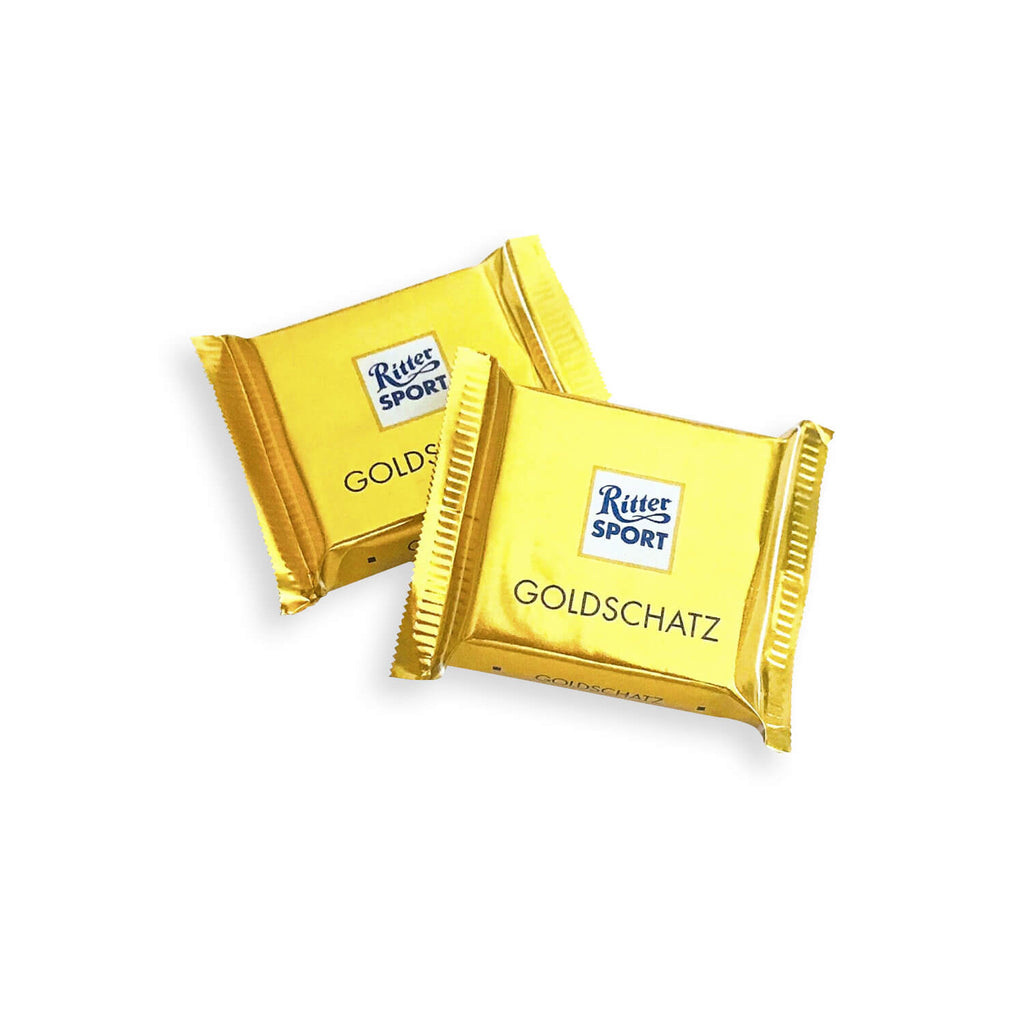 Ritter Sport Goldschatz - Gold Treasure Milk Chocolate Bar