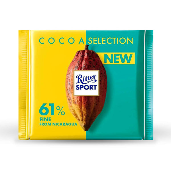 Ritter Sport Chocolate 61% FINE from Nicaragua 100g