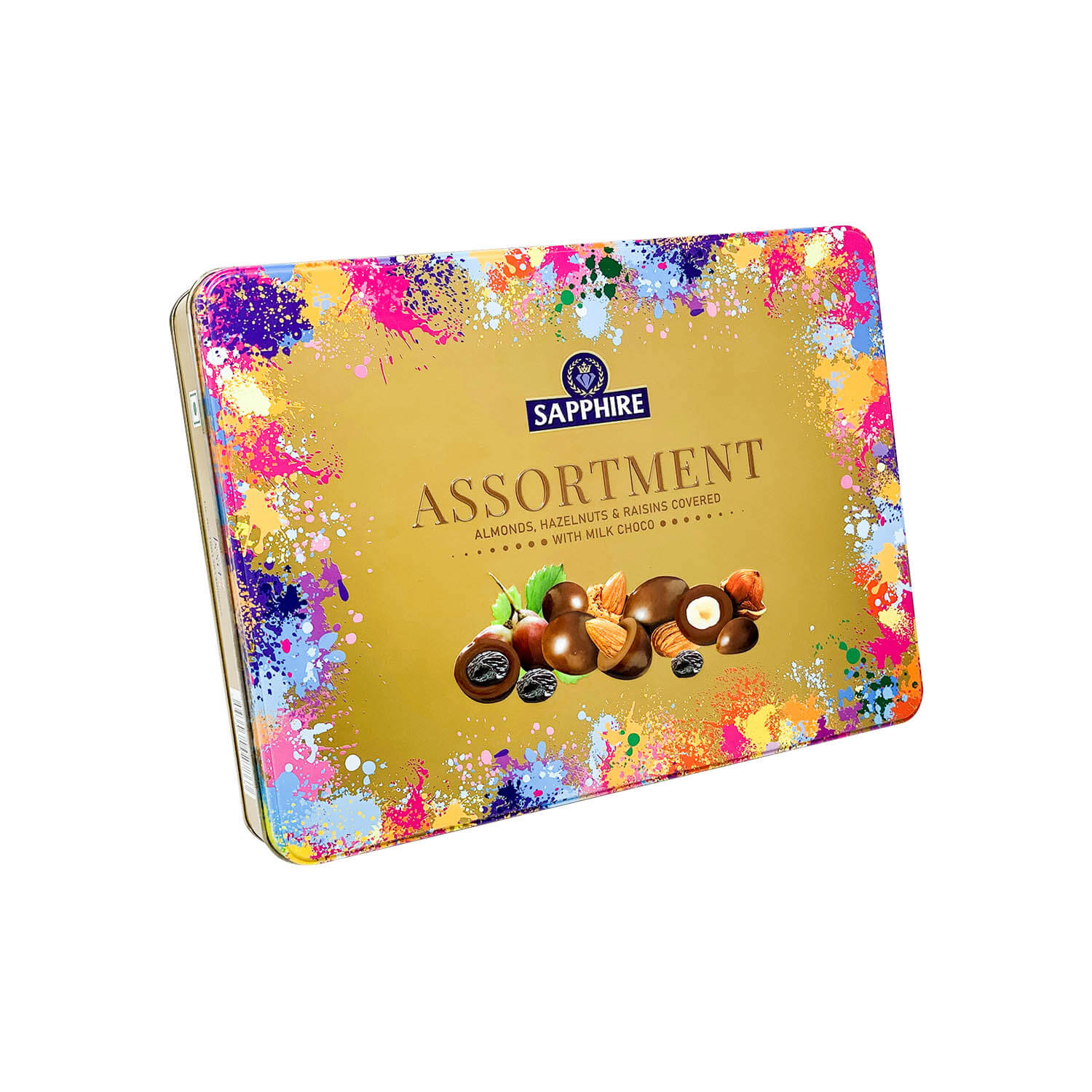 Assortment - Almonds, Raisins, Hazelnuts covered in Milk Chocolate 300 ...