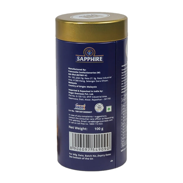 Sapphire Bon Amour Tiramisu - Milk Almond Tin 100g