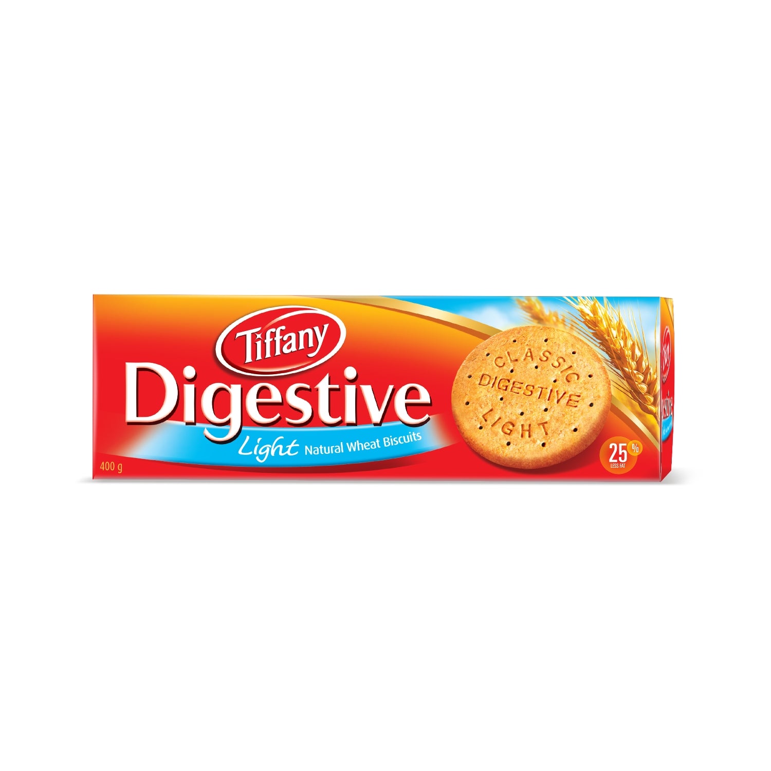 Tiffany Biscuit Activ Digestive Light 400g Sapphire Confectionery