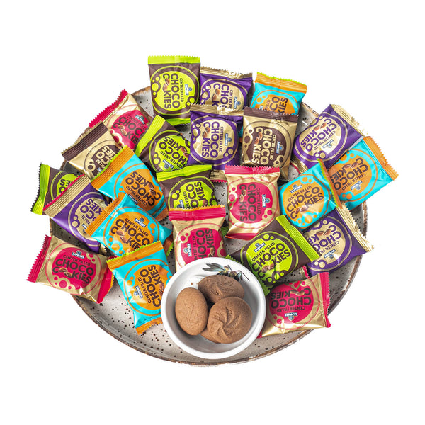 Sapphire Center Chocolate Filled Choco Gold Cookies 350g