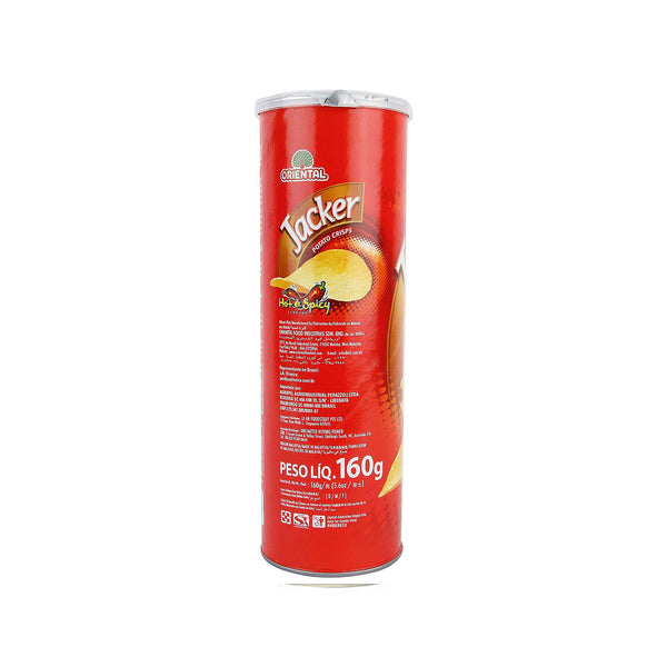 Jacker Potato Crisp Hot & Spicy 160g