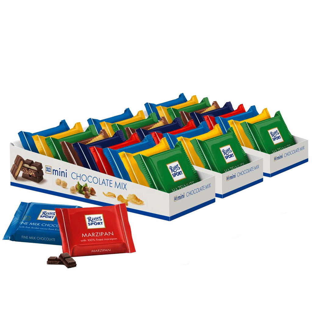 Ritter Sport Mini Chocolate Mix Pack of 3