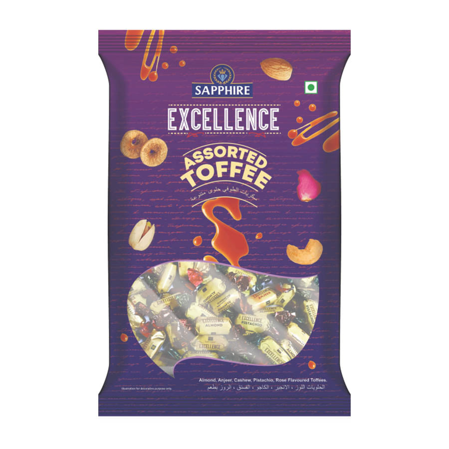 Sapphire Excellence Assorted Toffee 350g