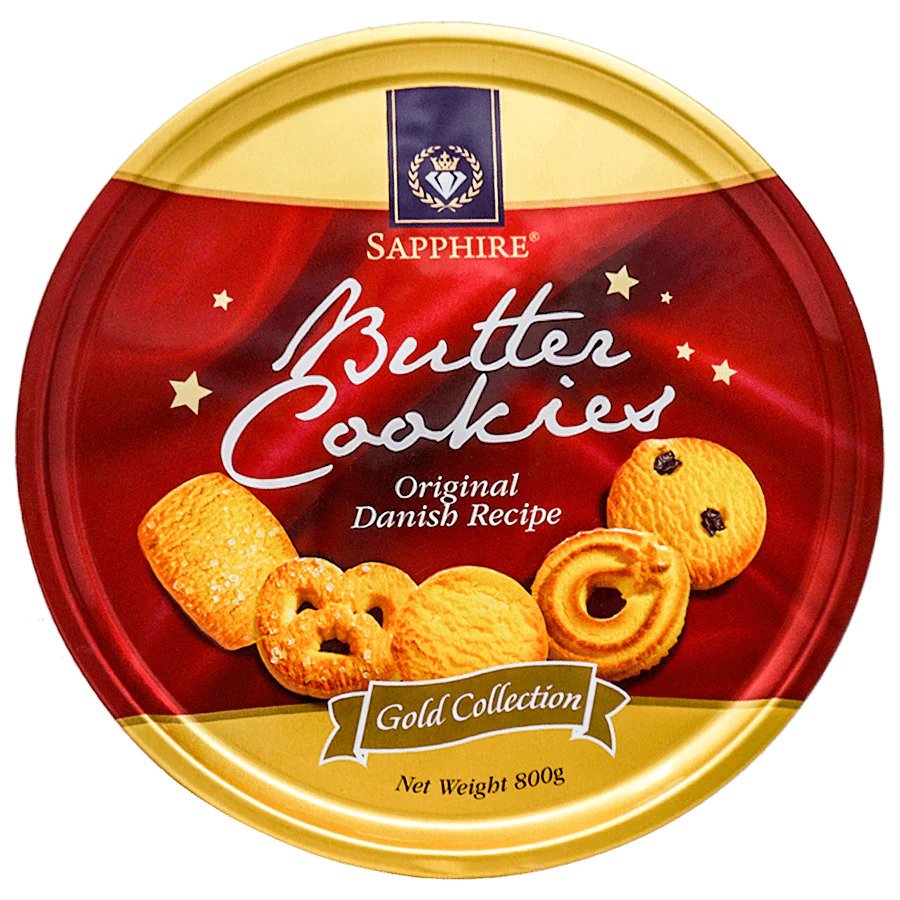 Gold Collection Butter Cookies 800g